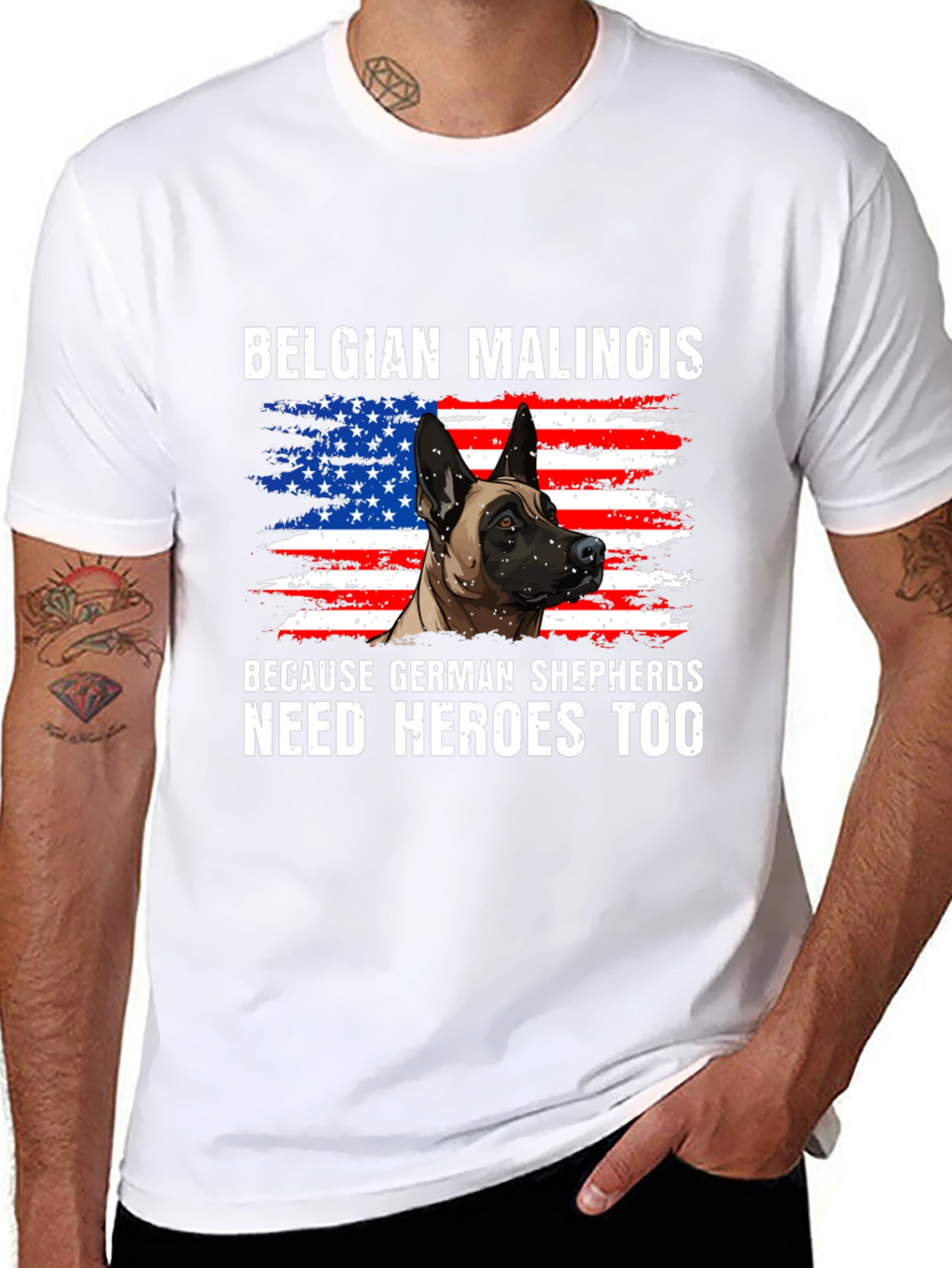Belgian Malinois Hero T-Shirt