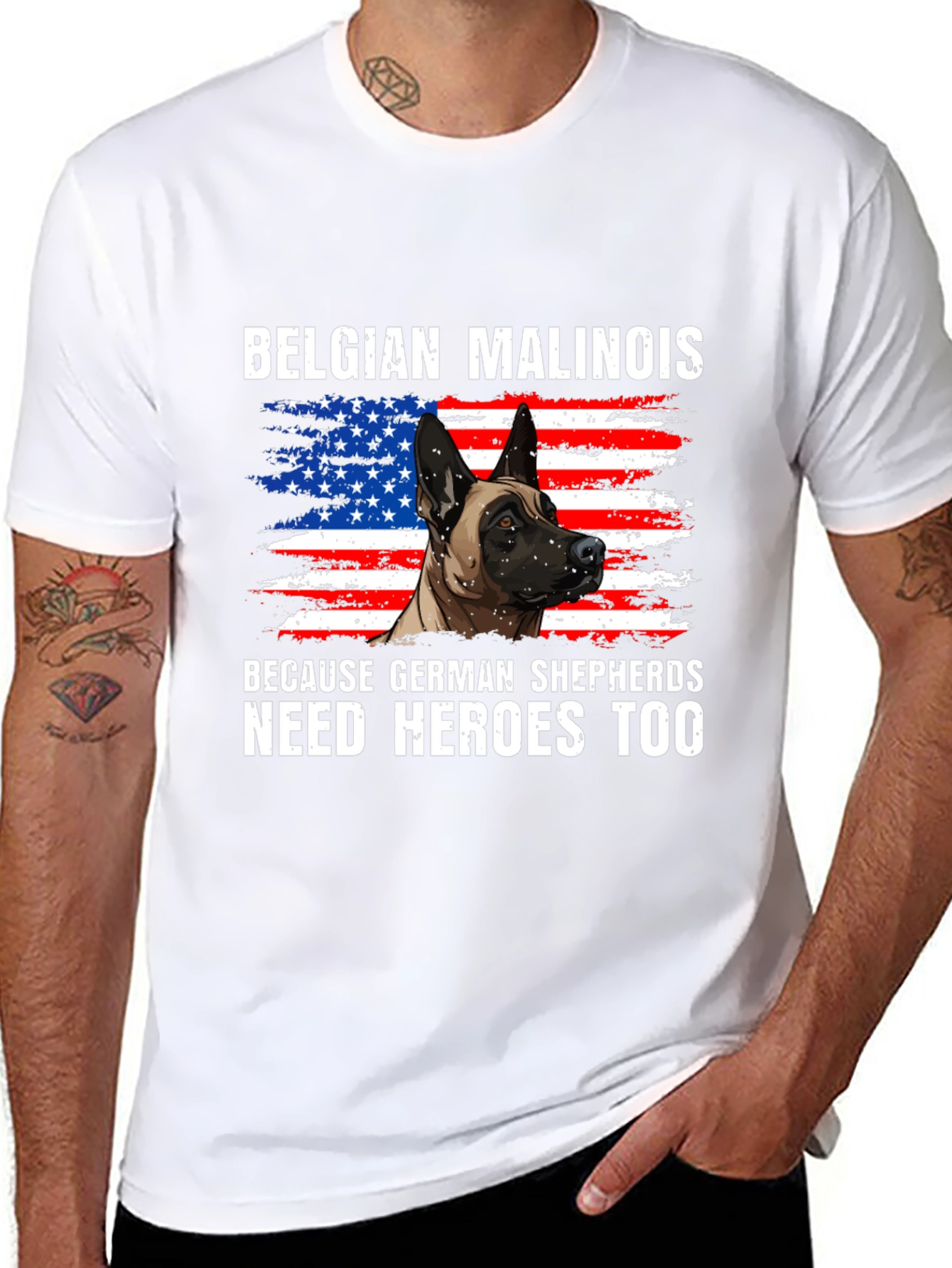 Belgian Malinois Hero T-Shirt