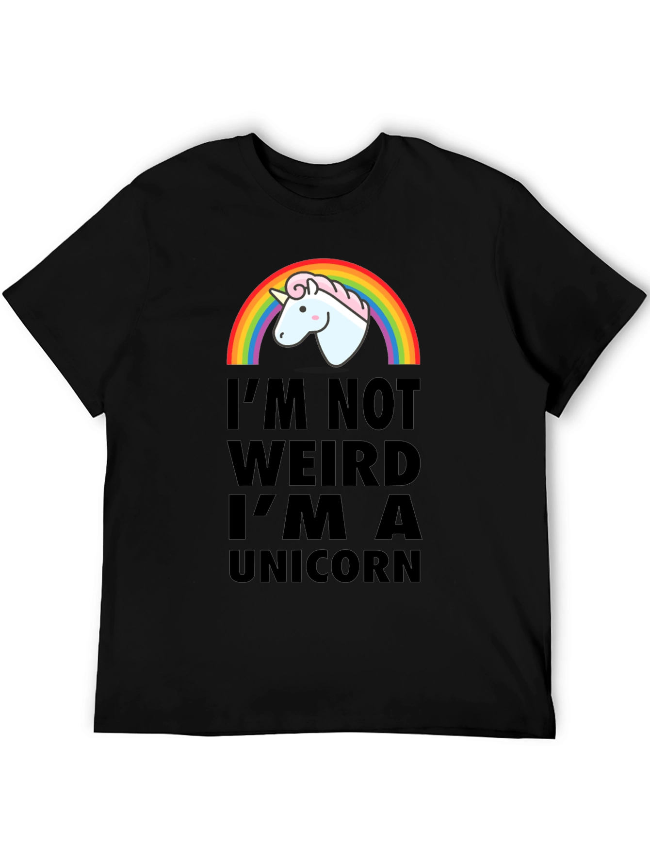 Im Not Weird Im A Unicorn Graphic Tee