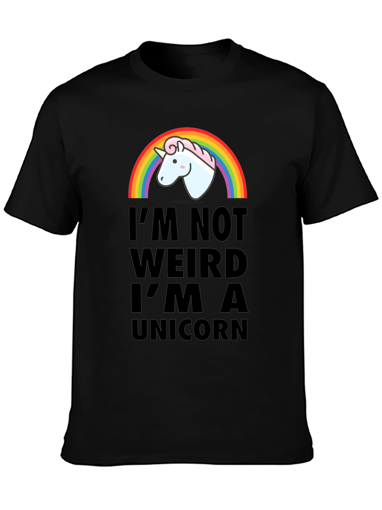 Im Not Weird Im A Unicorn Graphic Tee