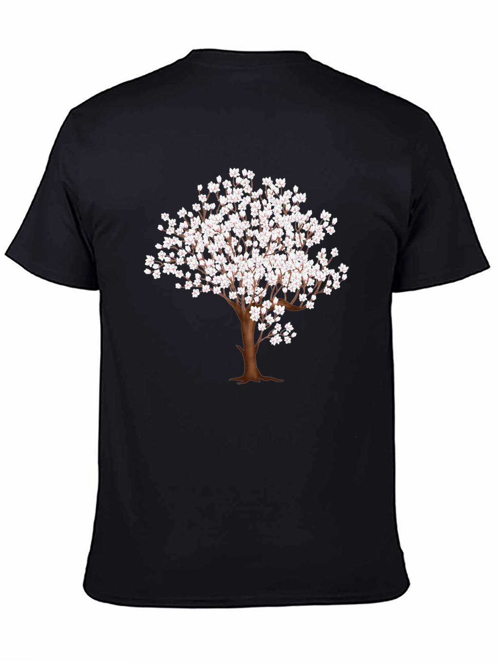 Blossom Tree Graphic Tee - Stylish Nature Design
