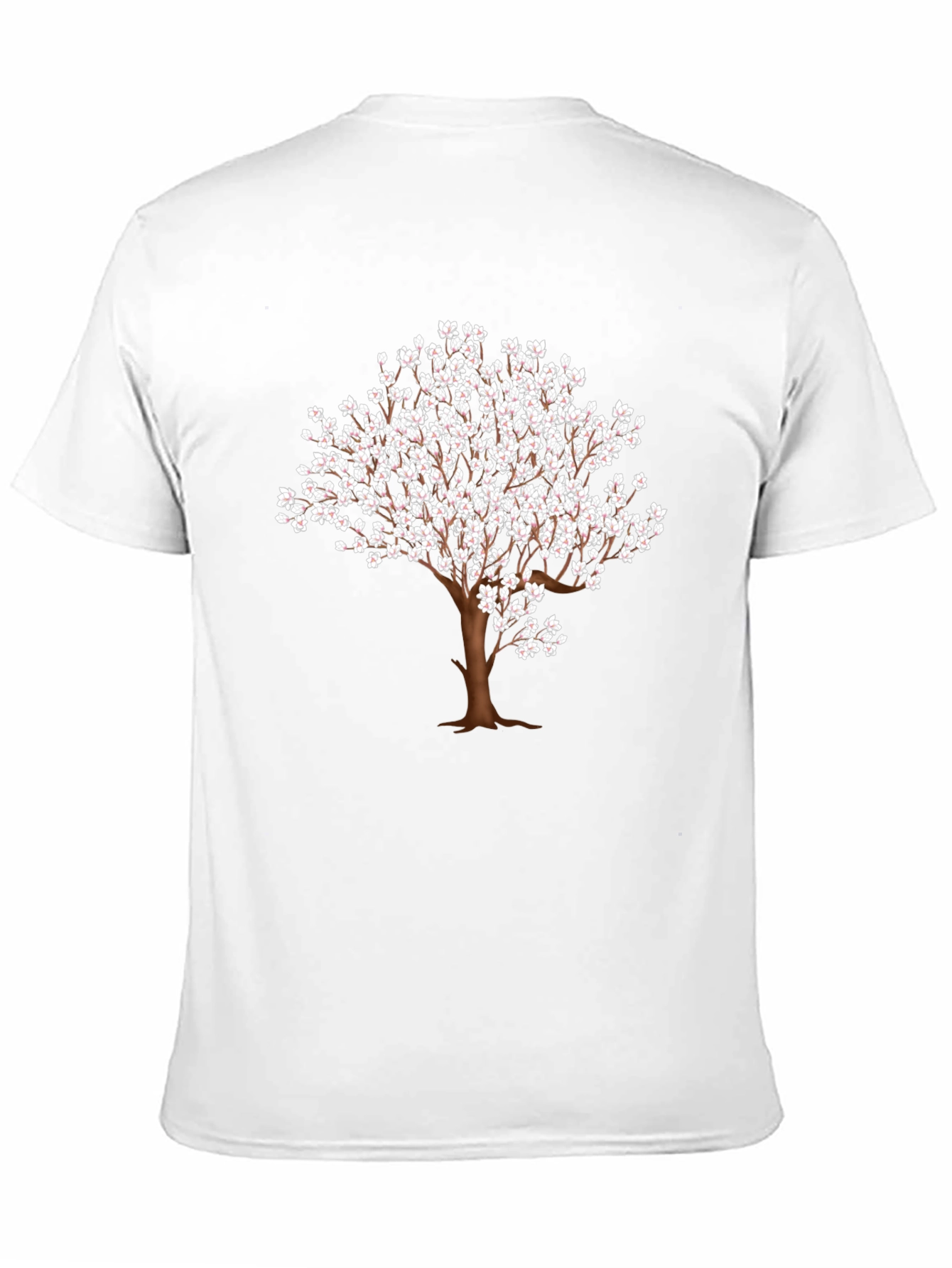 Blossom Tree Graphic Tee - Stylish Nature Design