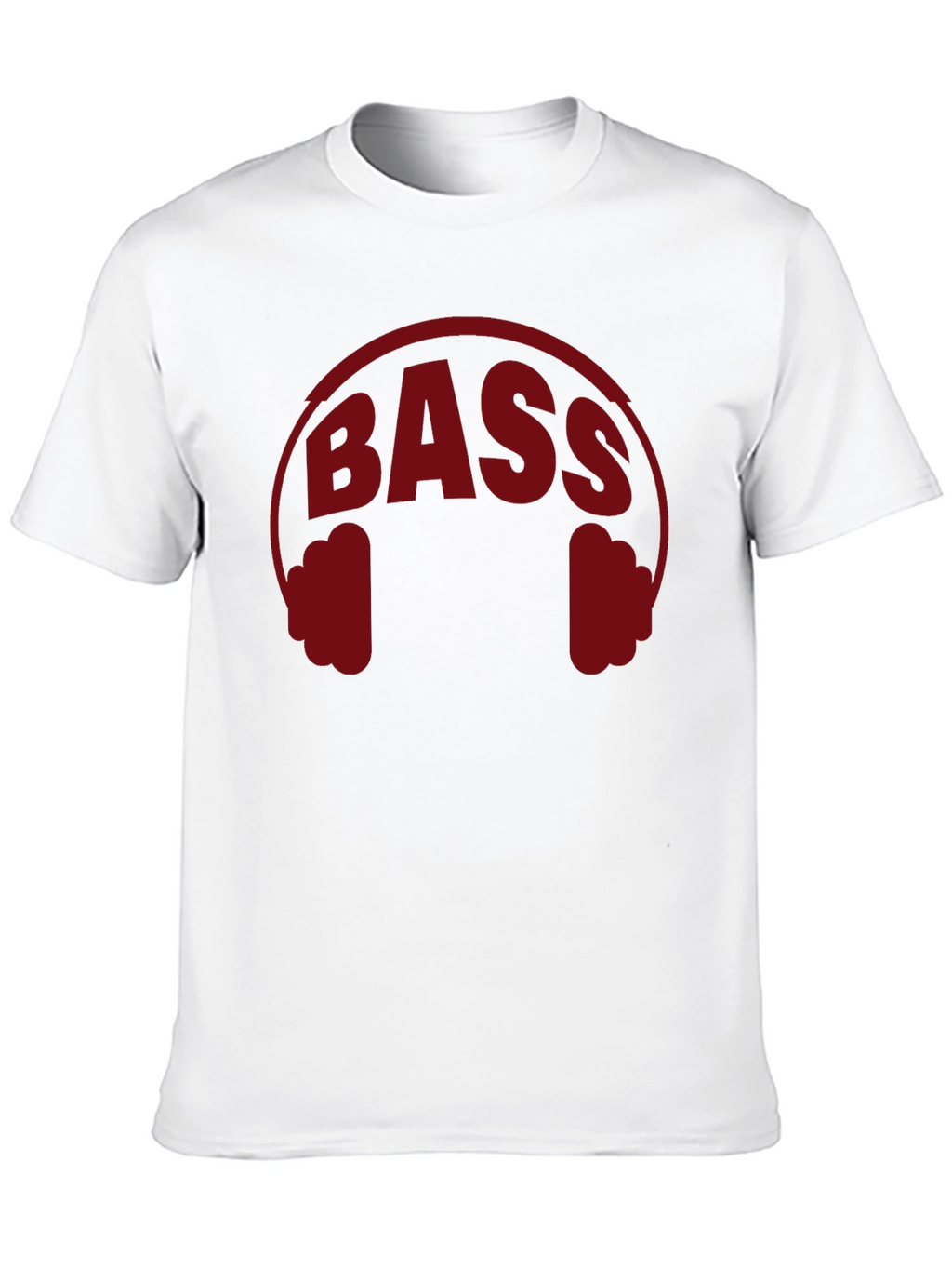 Bass Headphones Graphic Tee - Black Music Lover Shirt