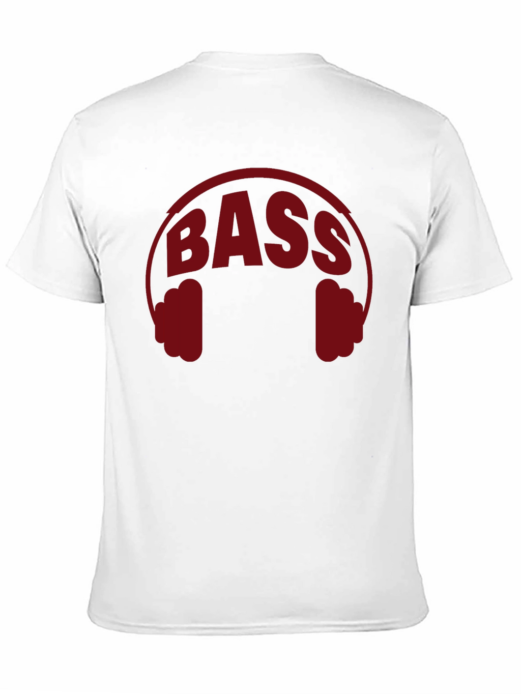 Bass Headphones Graphic Tee - Black Music Lover Shirt