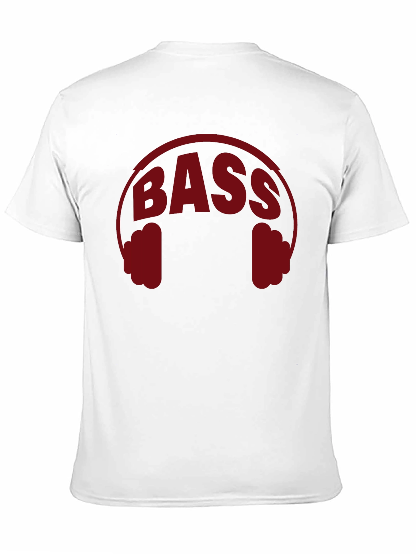 Bass Headphones Graphic Tee - Black Music Lover Shirt