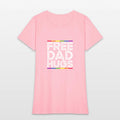 Free Dad Hugs LGBTQ Rainbow LGBTQ Free Dad Hugs