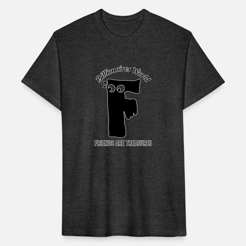 Friends are treasures,Letter F typography design