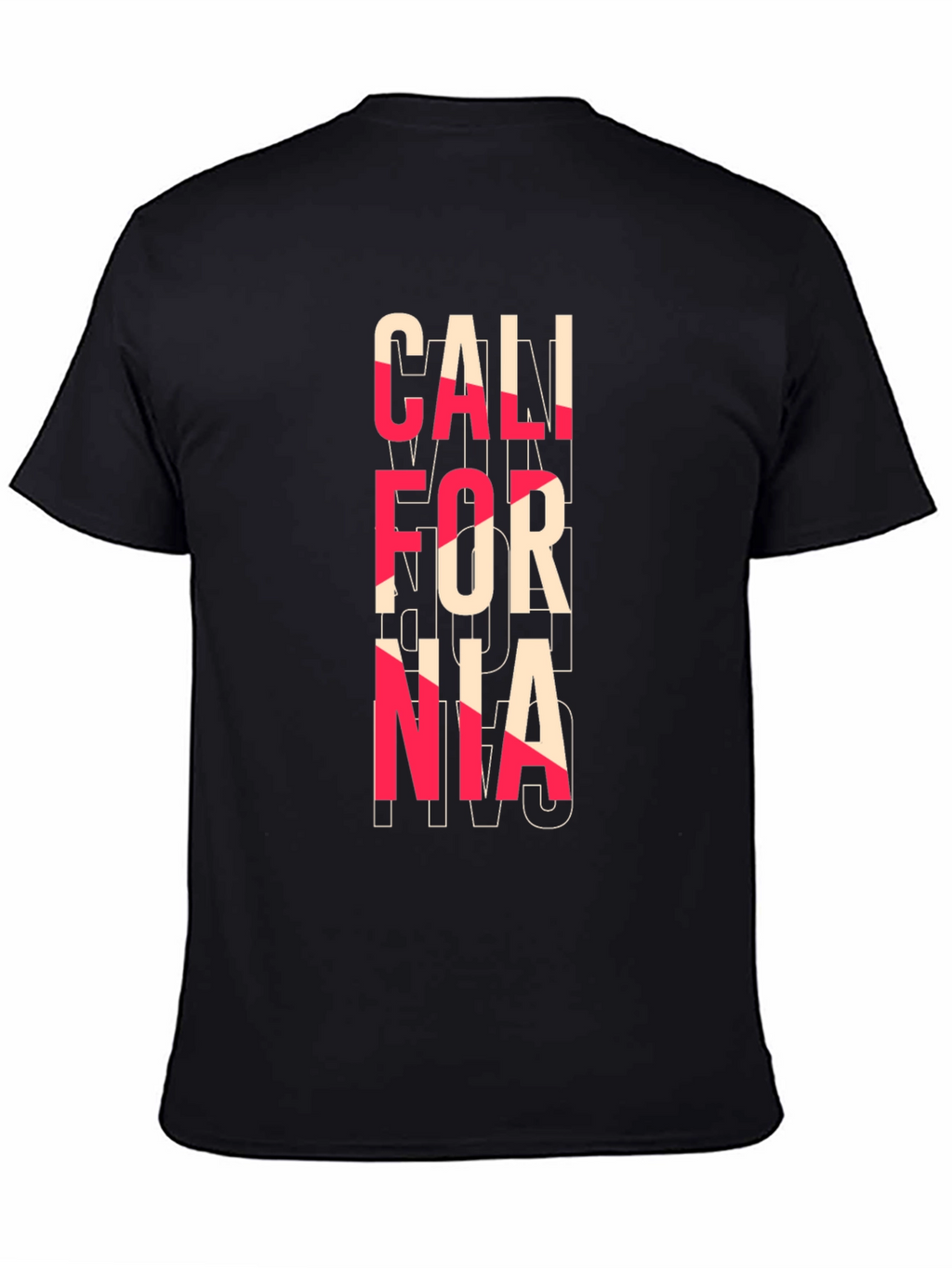California Graphic Tee - Black