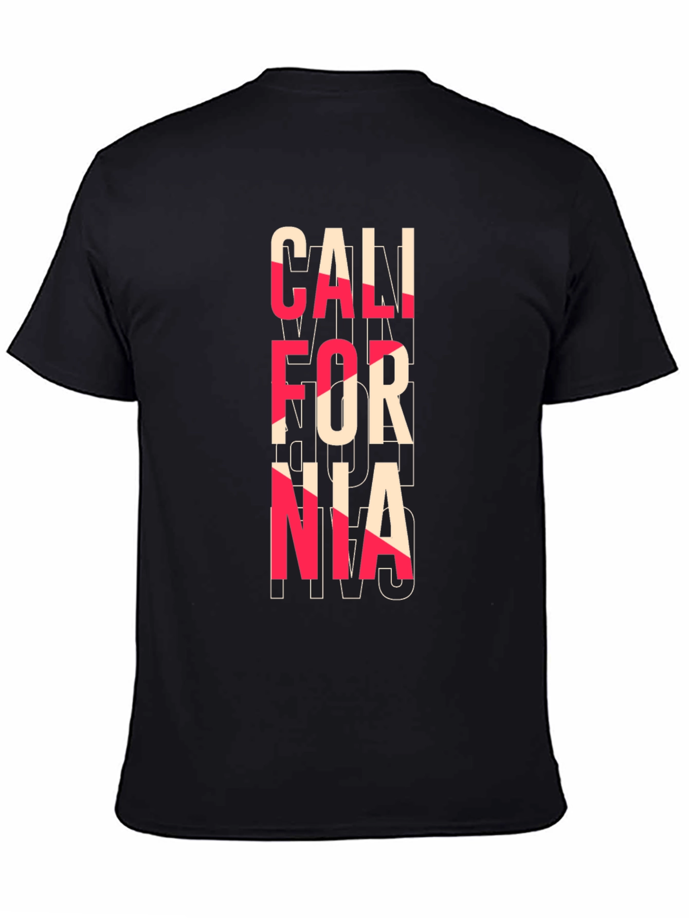 California Graphic Tee - Black