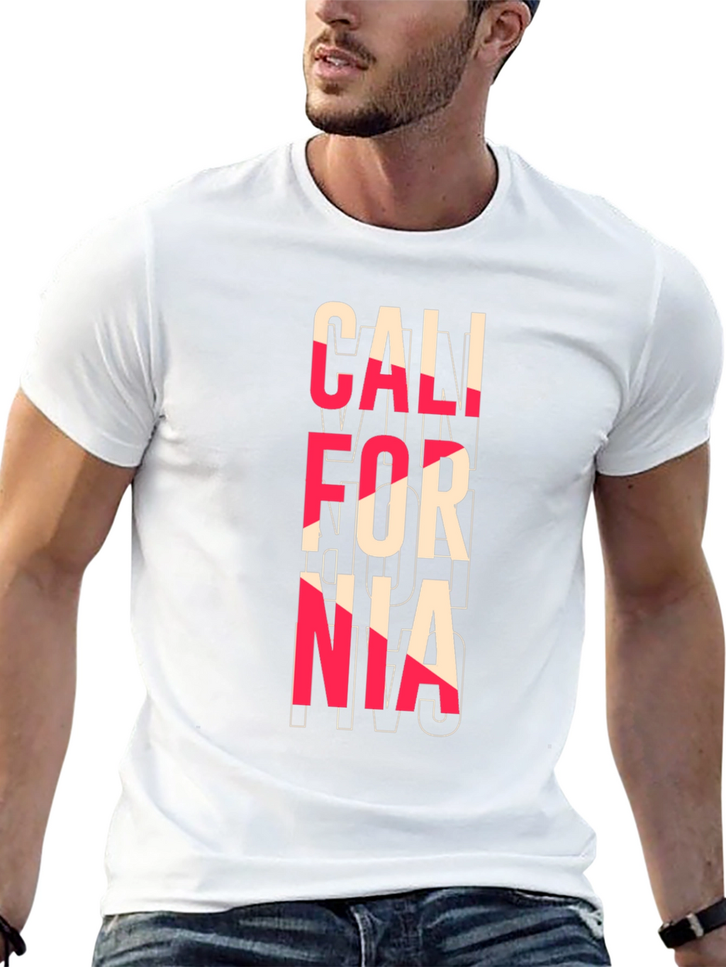 California Graphic Tee - Black