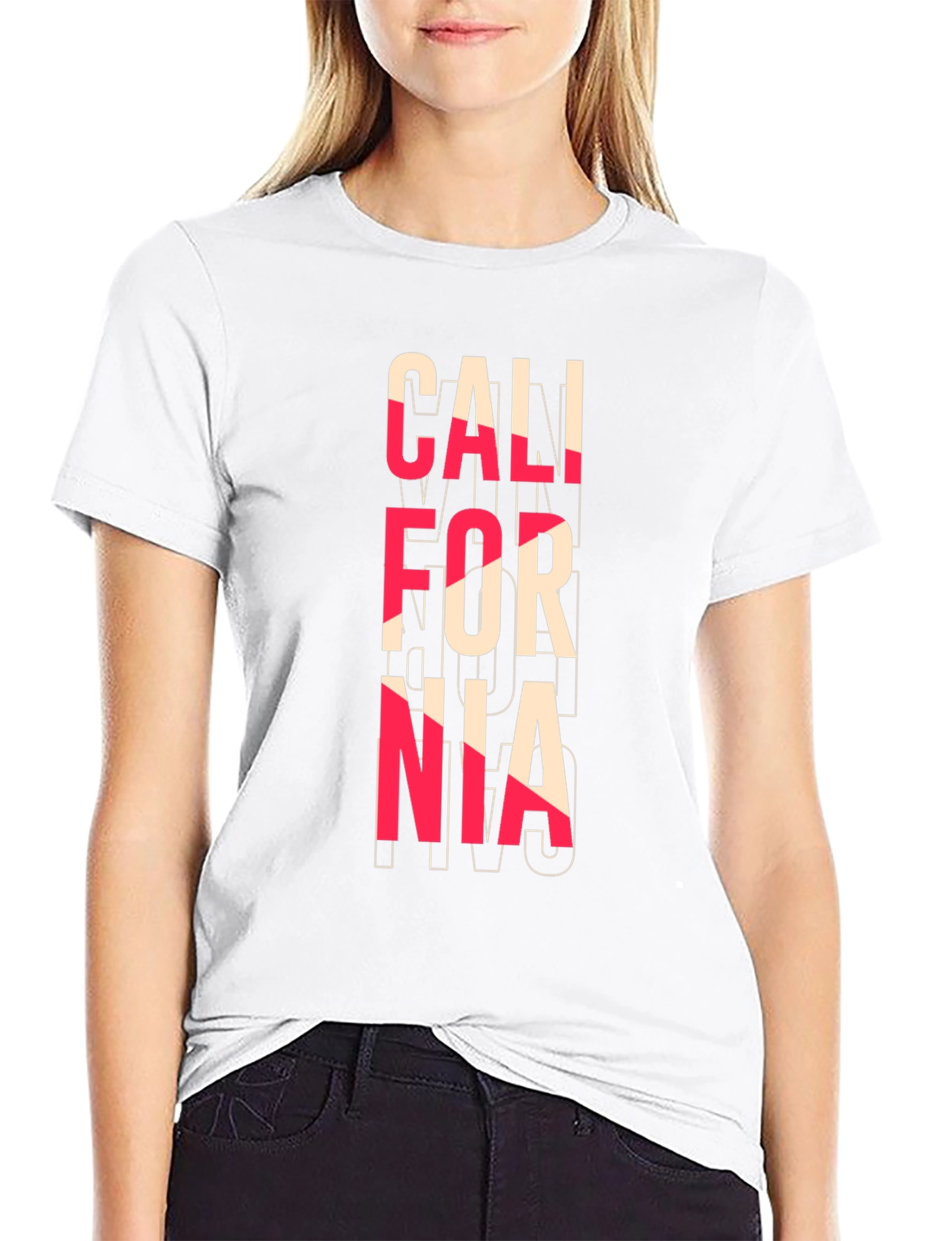 California Graphic Tee - Black