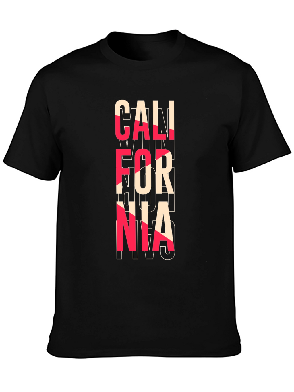California Graphic Tee - Black