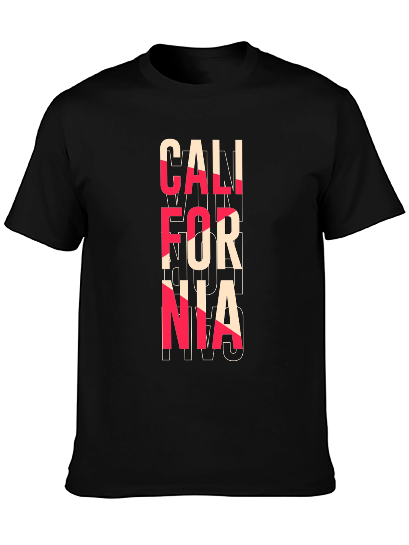 California Graphic Tee - Black