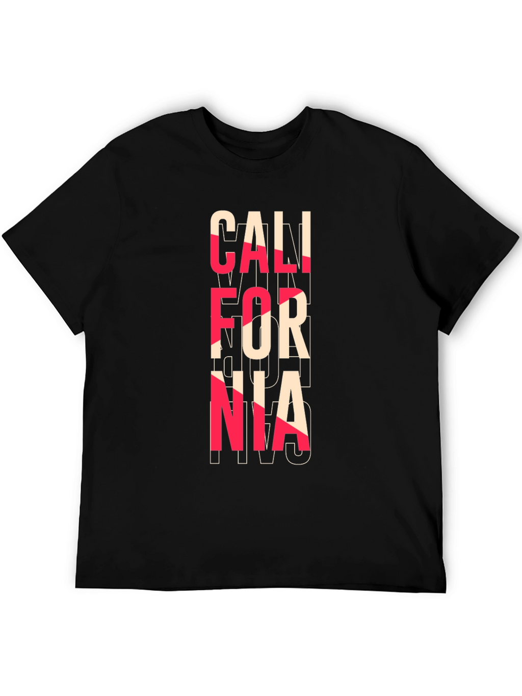 California Graphic Tee - Black