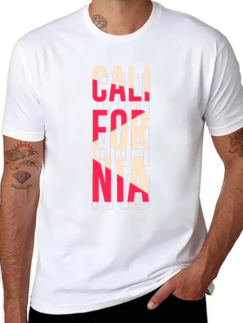 California Graphic Tee - Black
