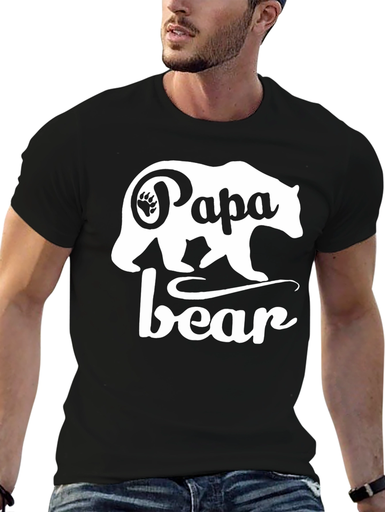 Papa Bear T-Shirt - Fathers Day Gift