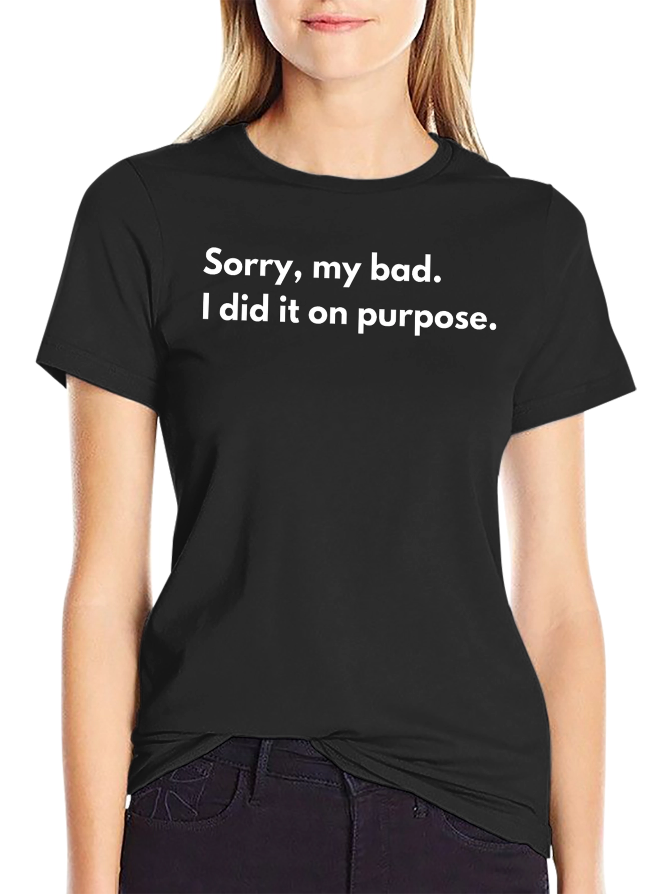 Sorry My Bad Graphic T-Shirt