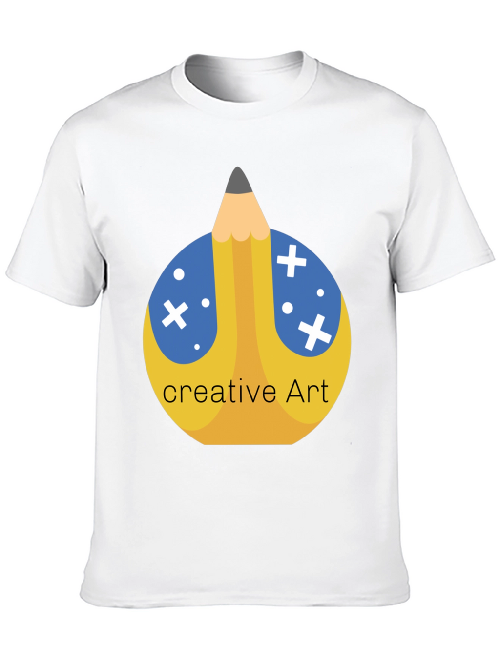 Creative Art Pencil T-Shirt - Stylish Graphic Tee