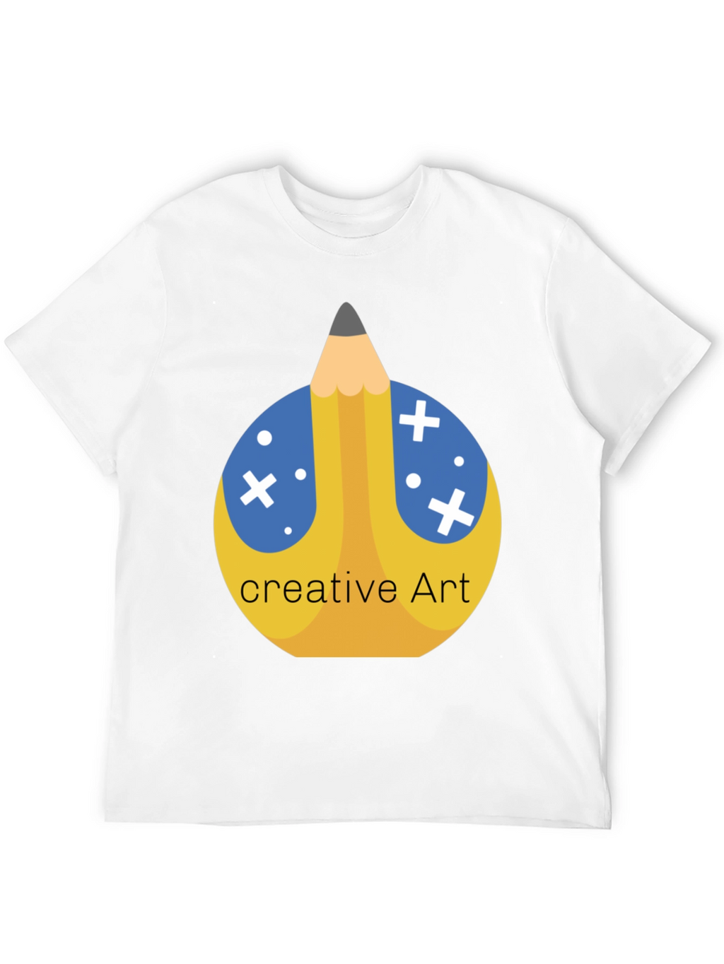 Creative Art Pencil T-Shirt - Stylish Graphic Tee