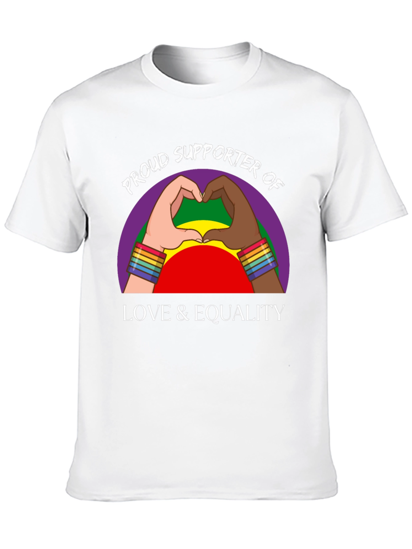 Proud Supporter Love & Equality Graphic Tee