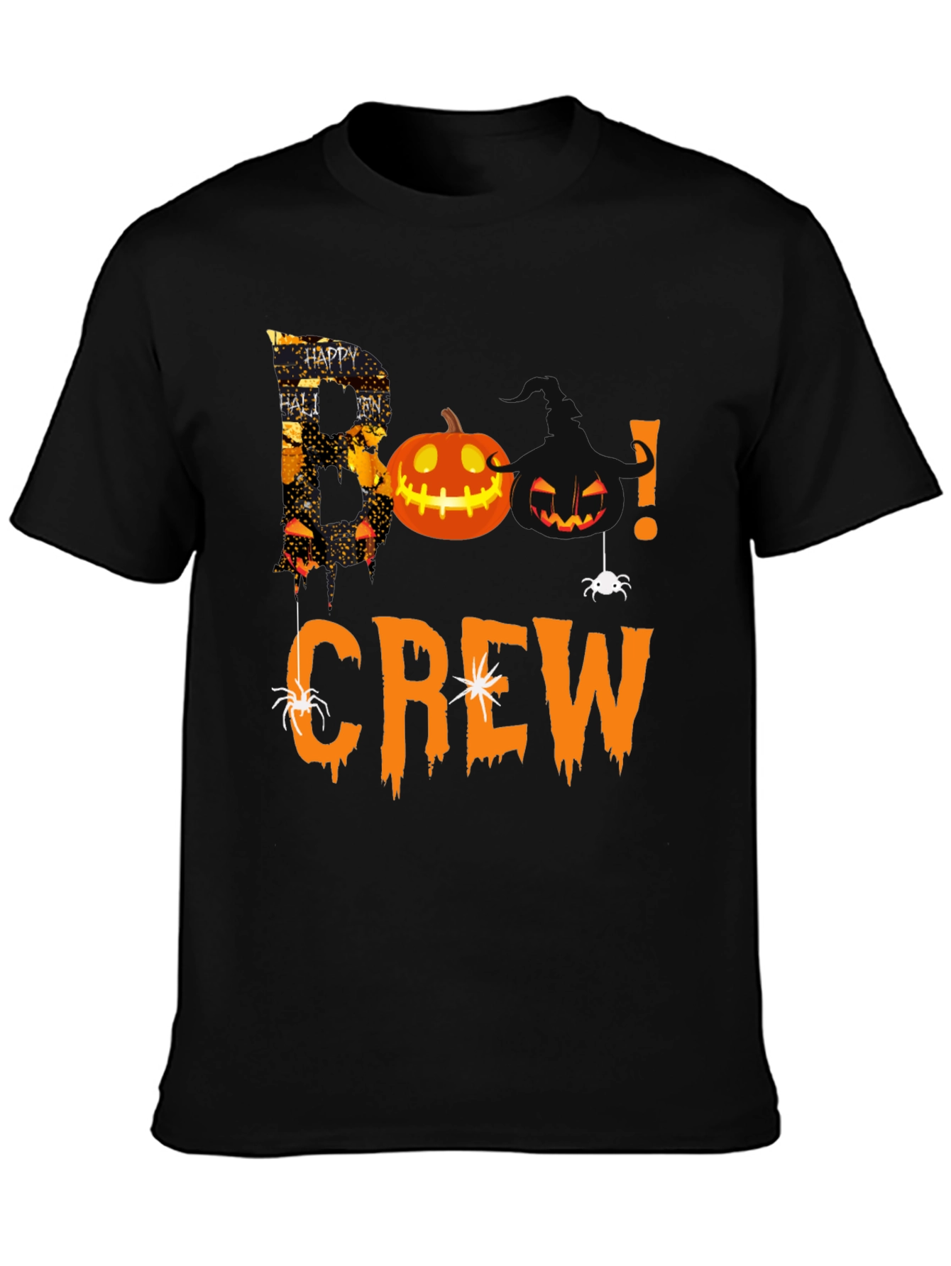 Boo Crew Halloween T-Shirt - Spooky Season Apparel