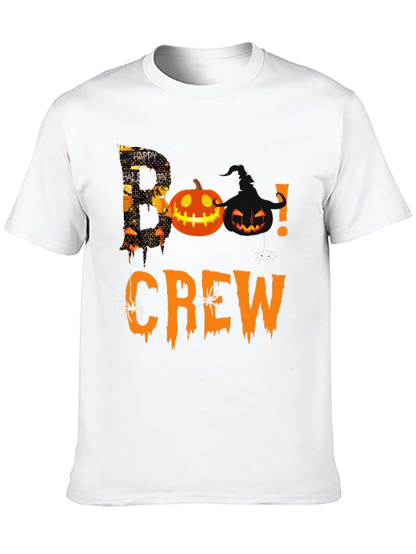 Boo Crew Halloween T-Shirt - Spooky Season Apparel