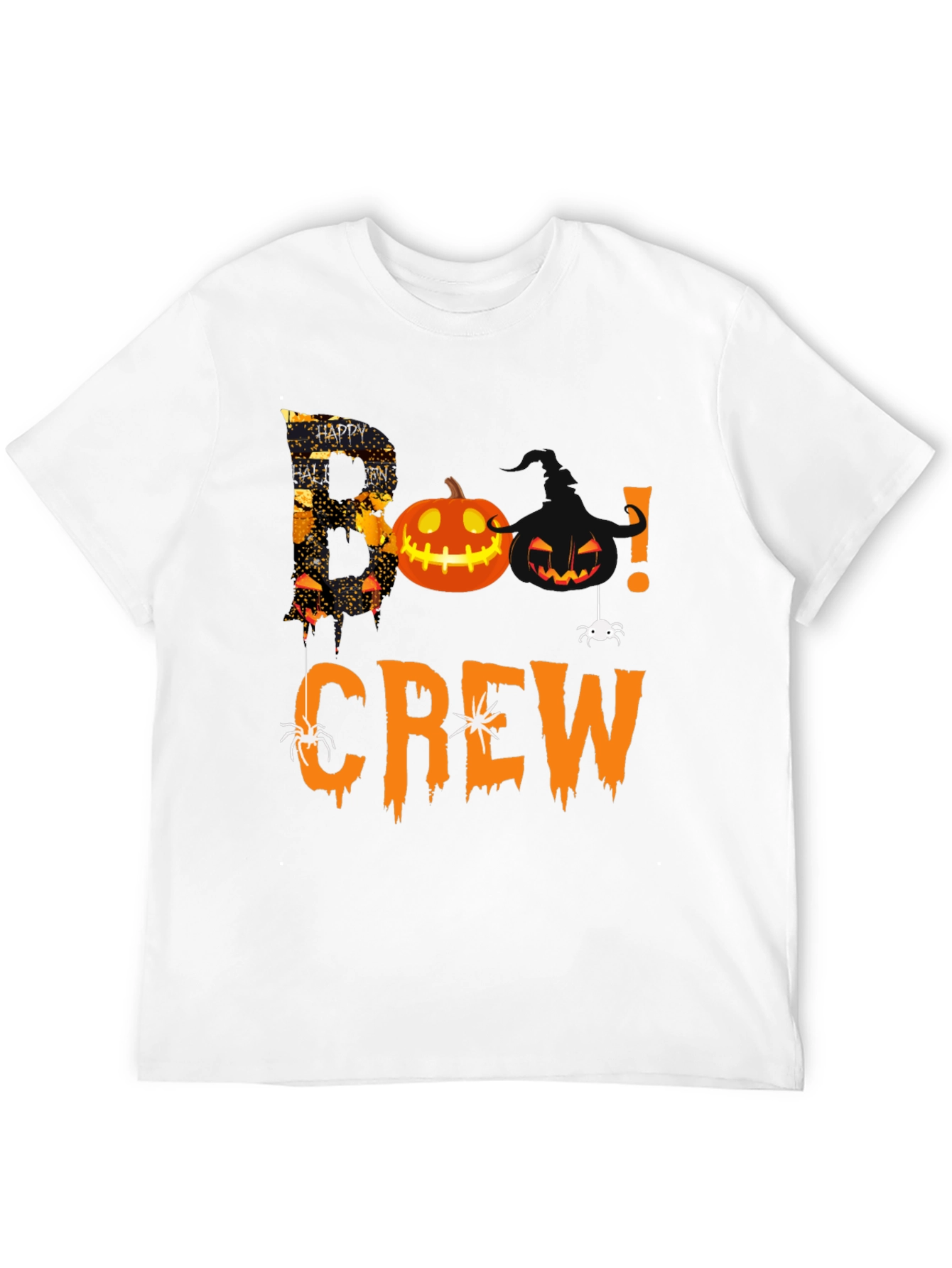 Boo Crew Halloween T-Shirt - Spooky Season Apparel