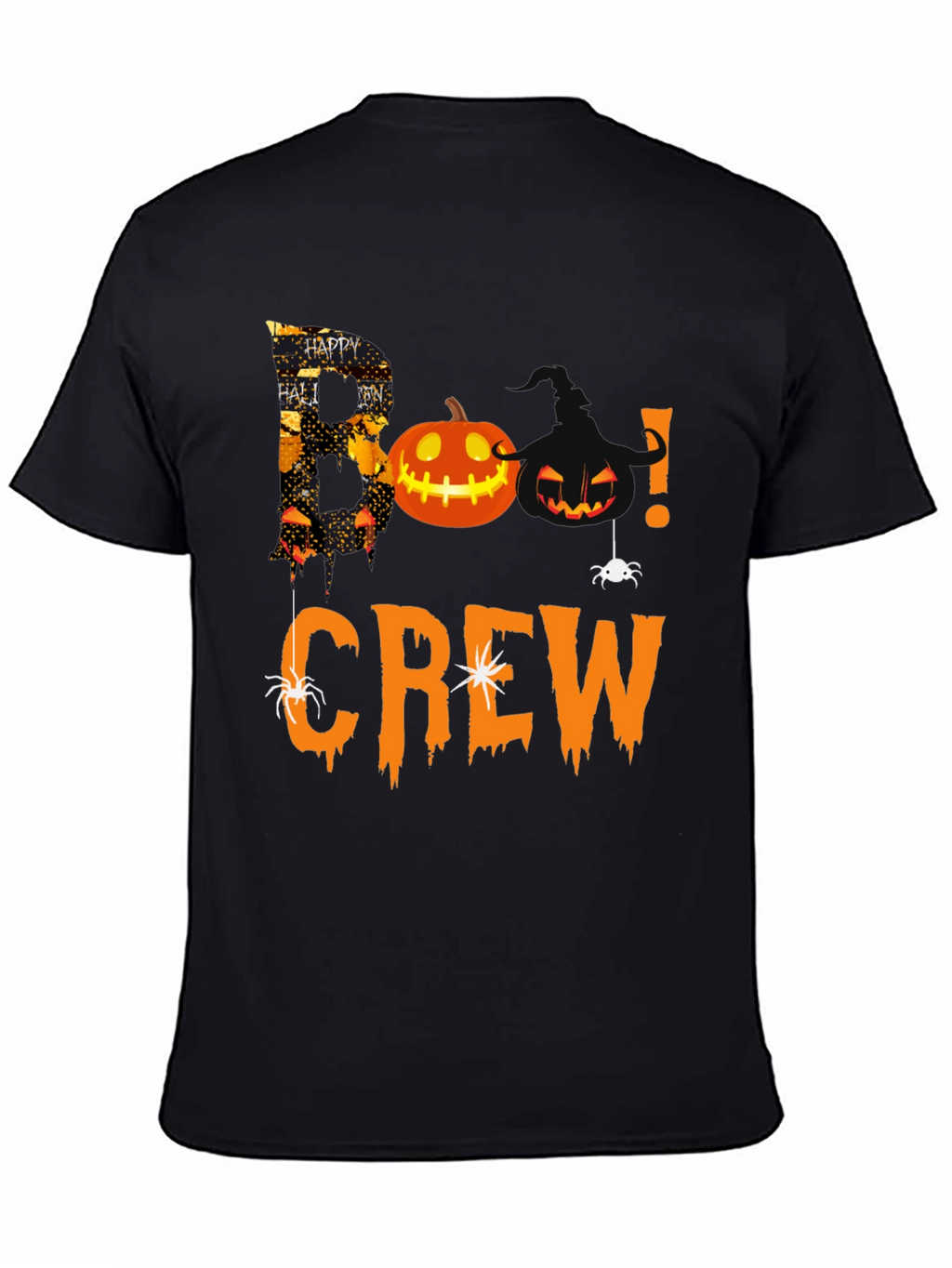 Boo Crew Halloween T-Shirt - Spooky Season Apparel