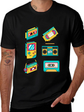 Retro 80s/90s Cassette & Game T-Shirt