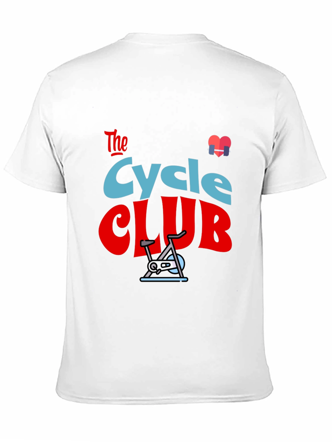 Cycle Club Graphic Tee - Fitness Fanatic T-Shirt