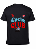Cycle Club Graphic Tee - Fitness Fanatic T-Shirt