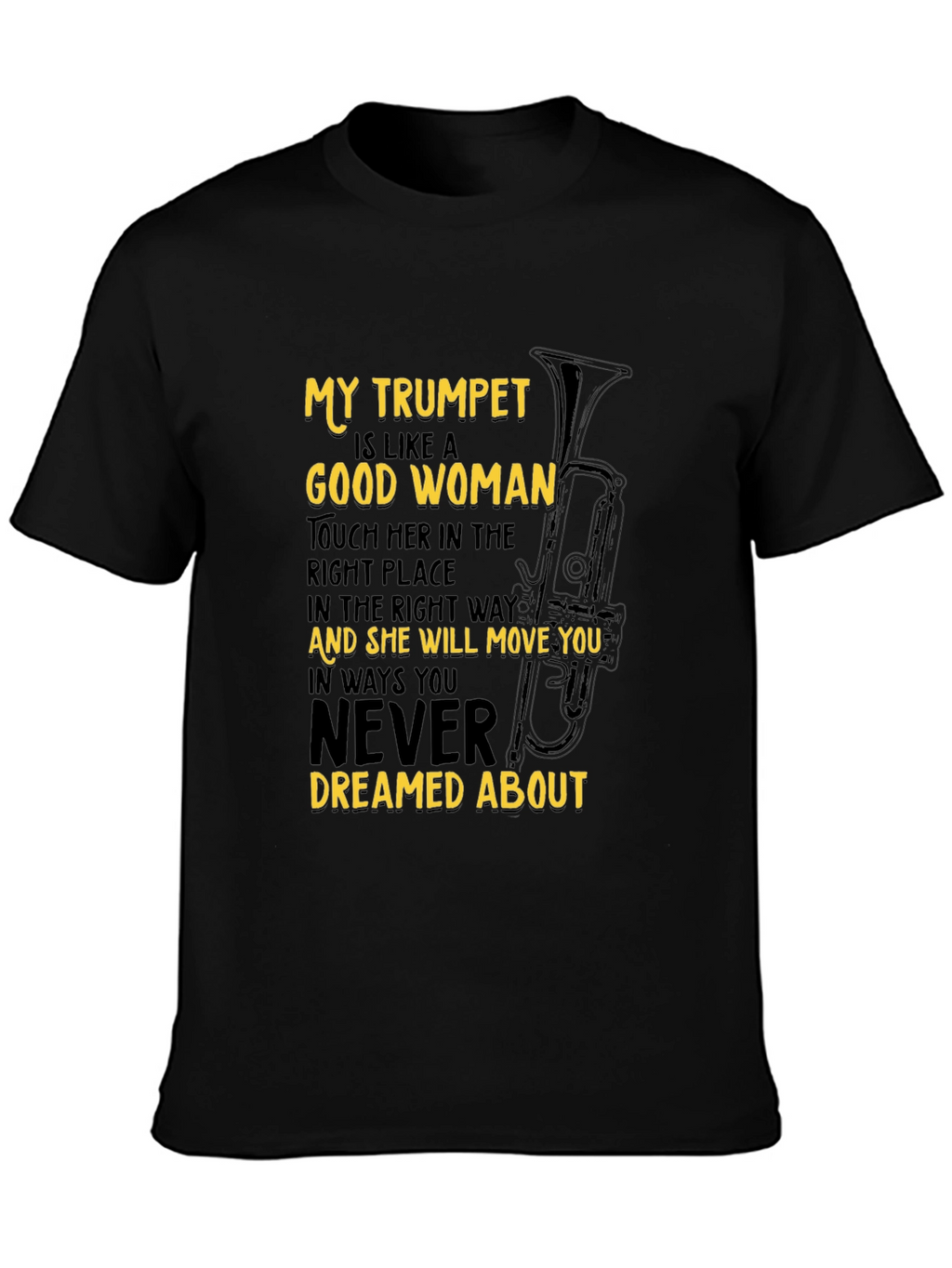 Trumpet Lover Graphic T-Shirt