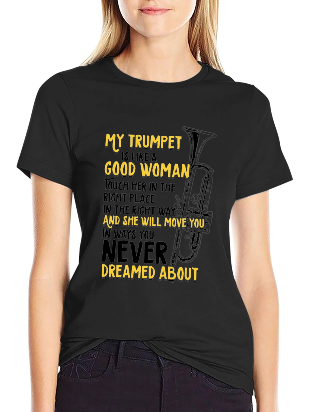 Trumpet Lover Graphic T-Shirt