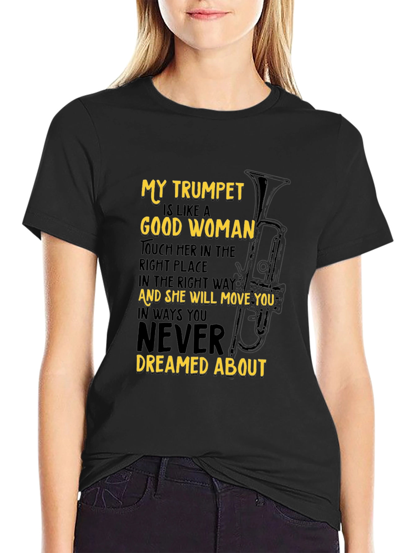 Trumpet Lover Graphic T-Shirt