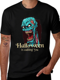 Halloween Zombie T-Shirt - Halloween is Calling You