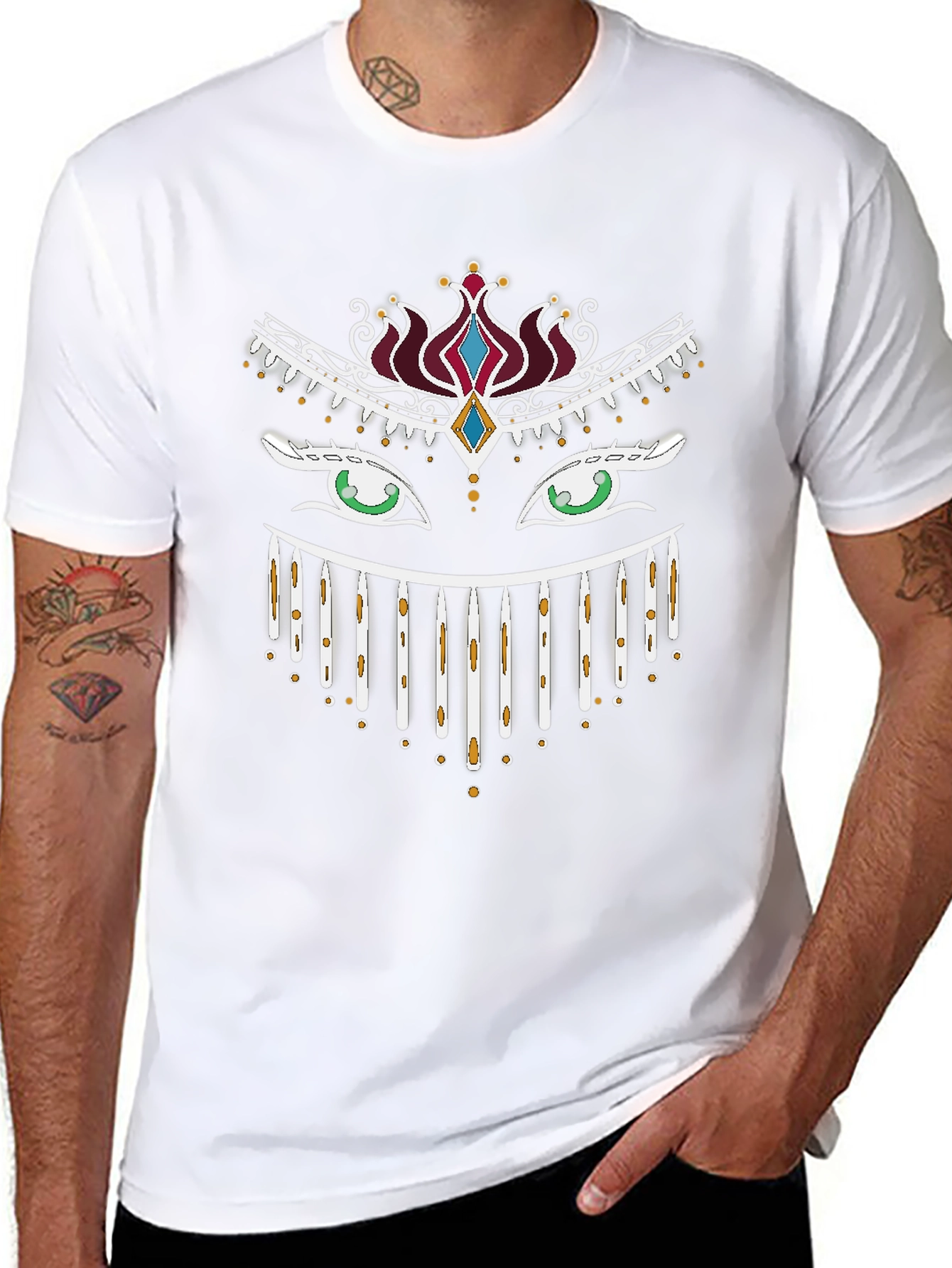 Mystic Eye Graphic Tee - Unique Design Shirt