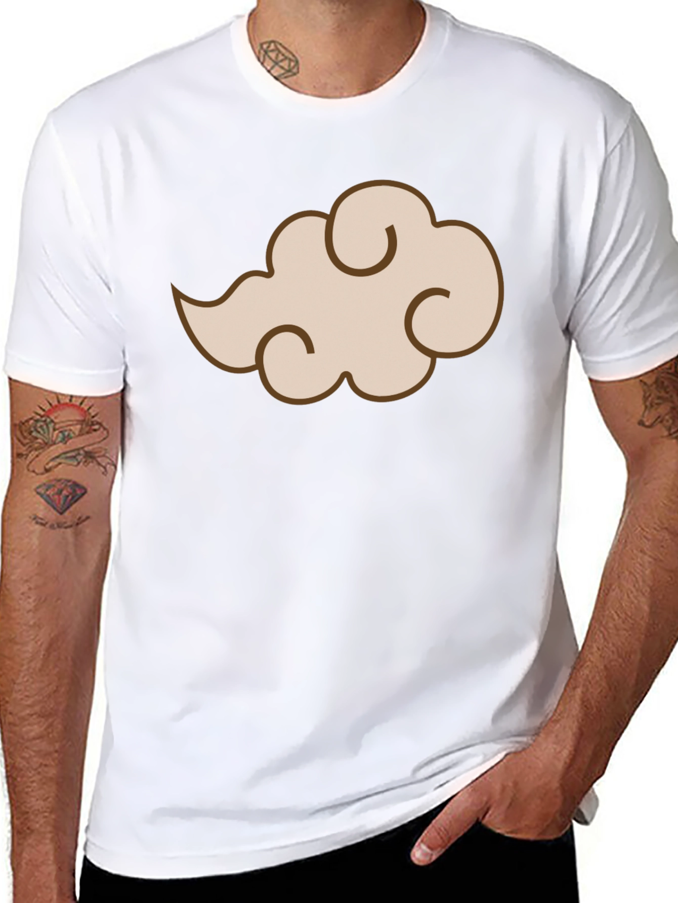 Akatsuki Cloud T-Shirt - Anime Inspired Style
