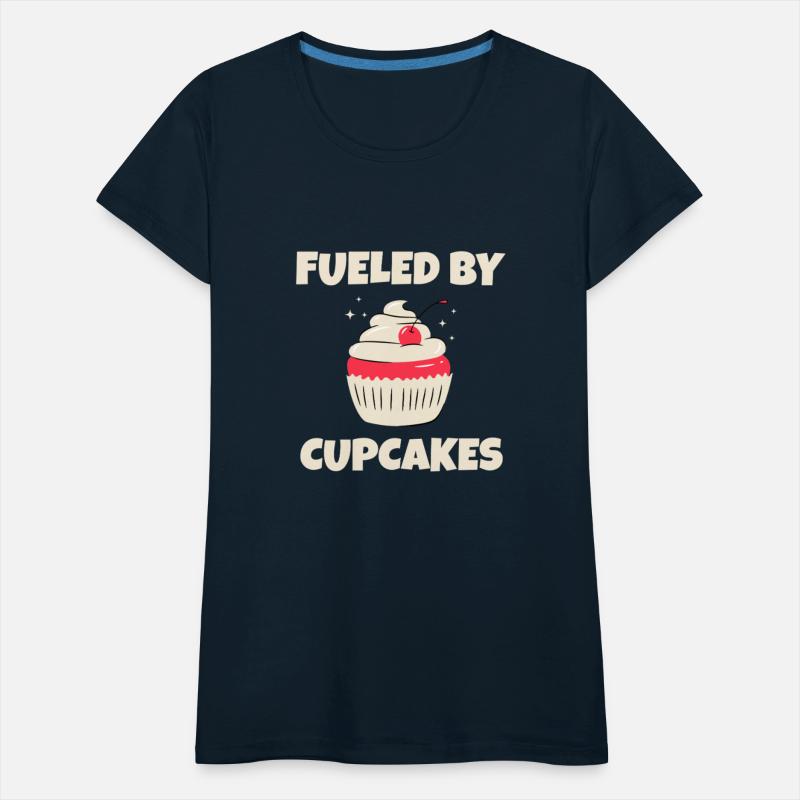 Fueled By Cupcakes Toddler Child Kid Funny Playful