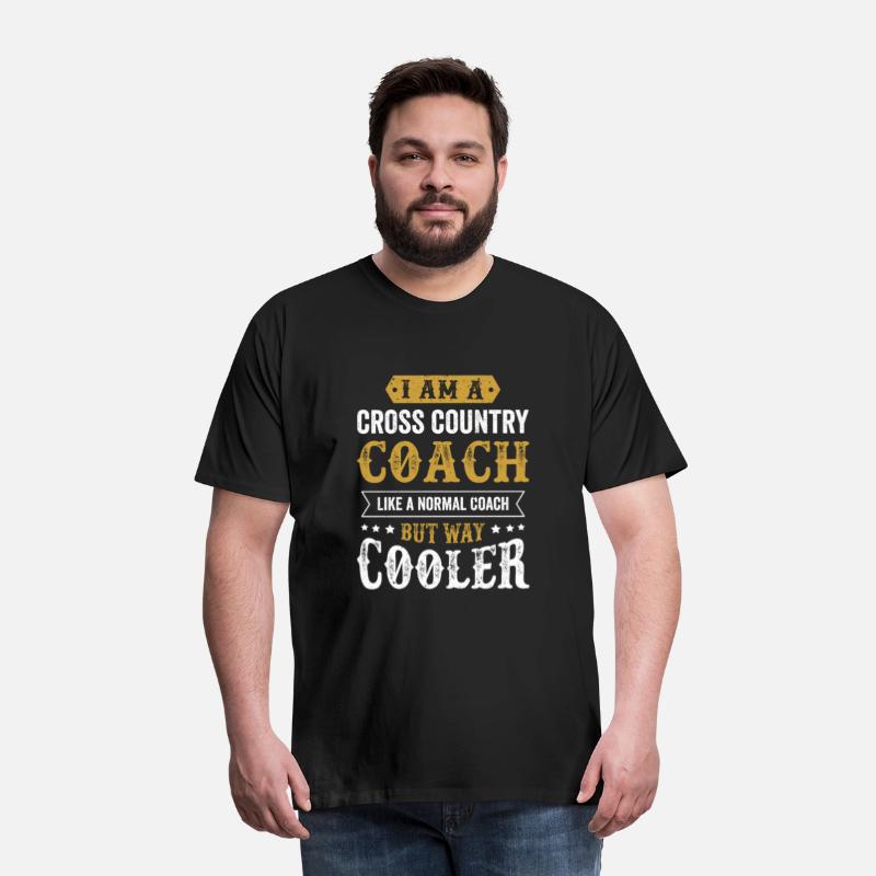 Funny Cross Country Shirt Coach Trainer