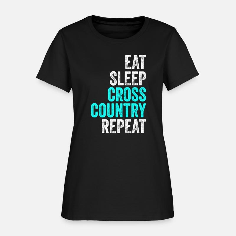 Funny Cross Country Shirt Eat Sleep Cross Country