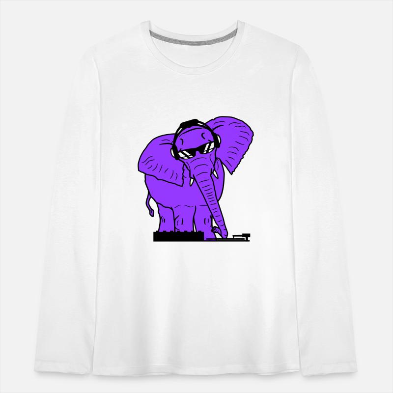 Funny DJ Pink Elephant Mixtape Music Party Club