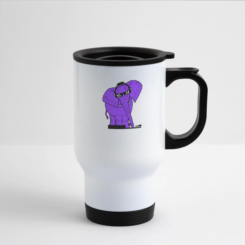 Funny DJ Pink Elephant Mixtape Music Party Club