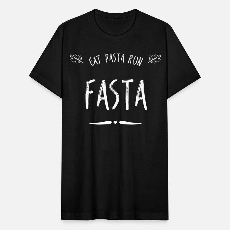 Funny Eat Pasta Run Fasta Running Motivational