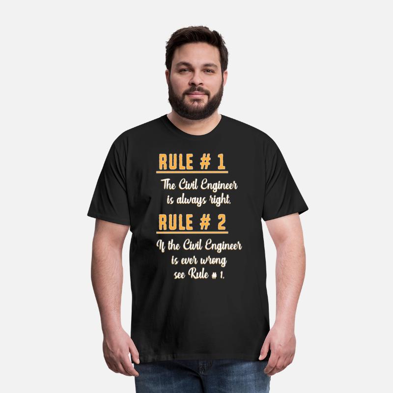Funny Engineer Rule Civil Engineering Humor