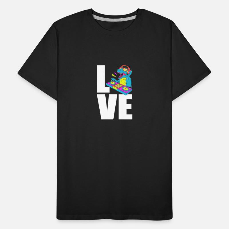 Funny Music Producer Love Dinosaur DJ