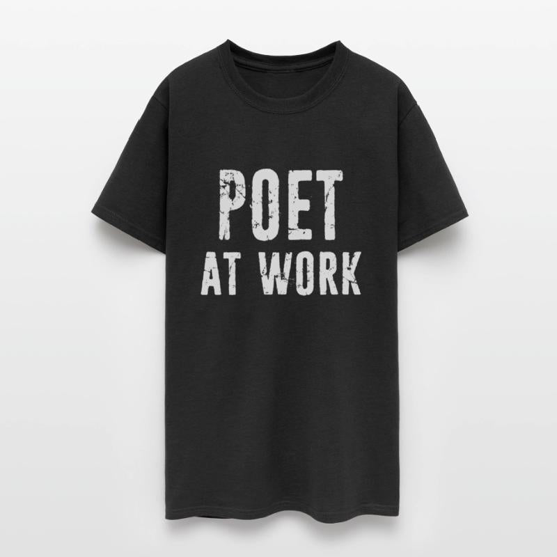 Funny Poetry Writer Poet Idea Poet At Work