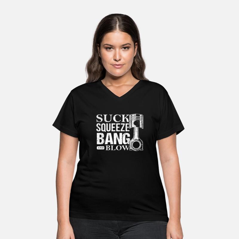 Funny Saying Sucks Squeeze Bang Blow for Mechanics