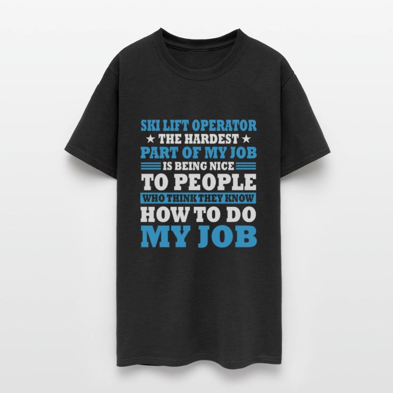 Funny Ski Lift Operator Saying