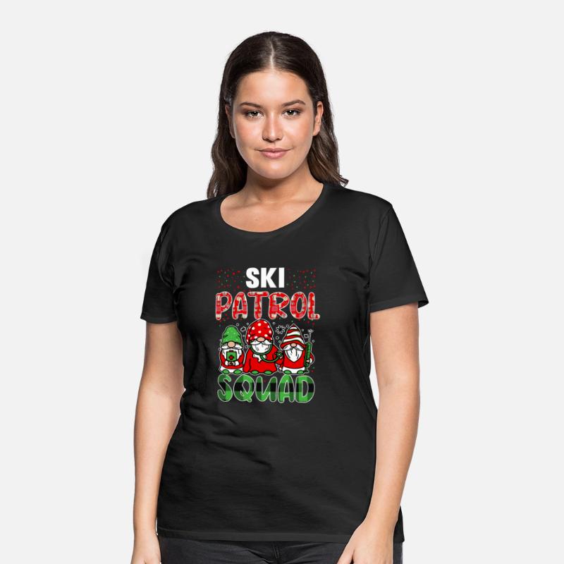 Funny Ski Patrol Squad Gnomes