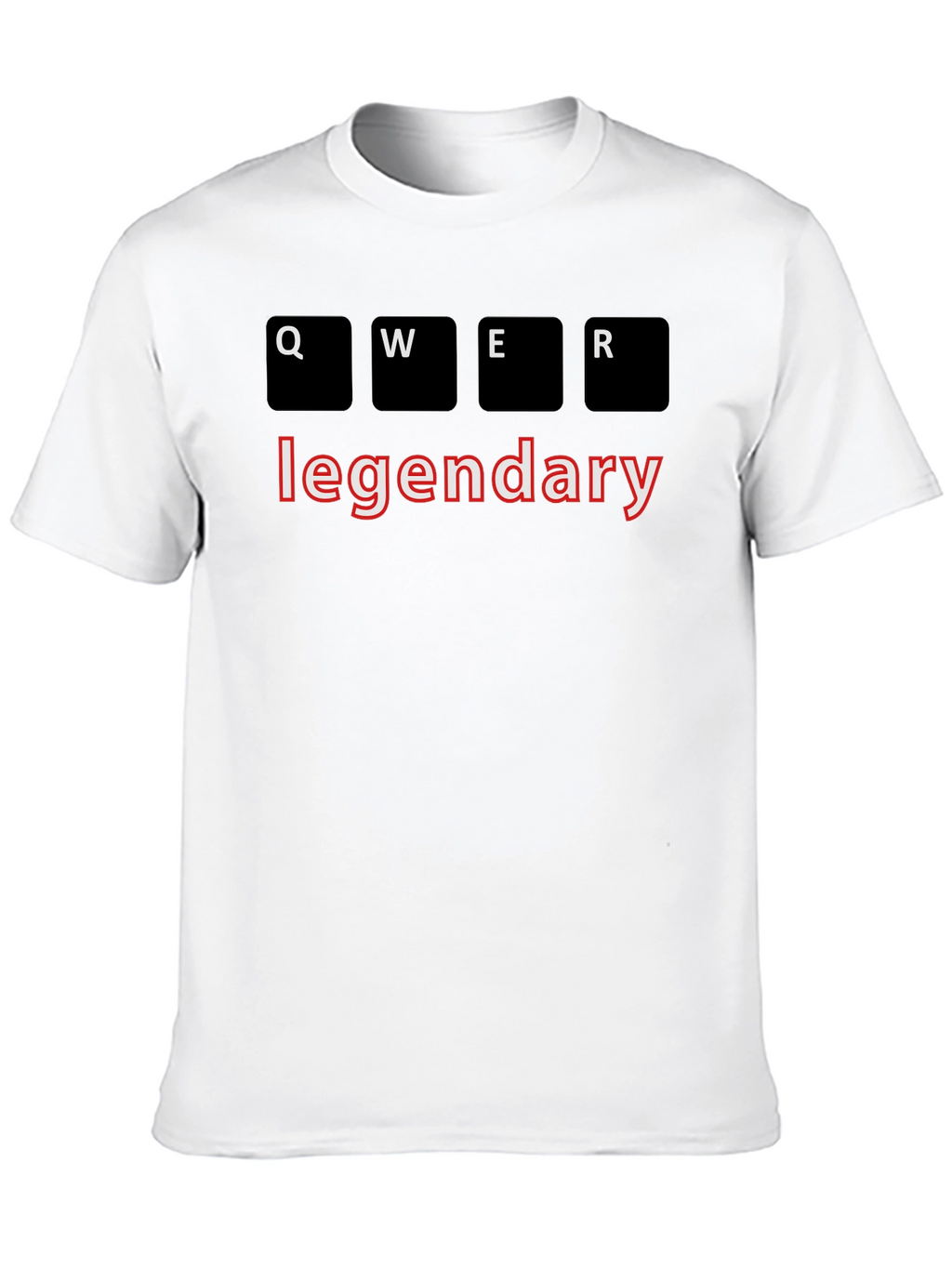 Legendary Gamer QWER T-Shirt - Black